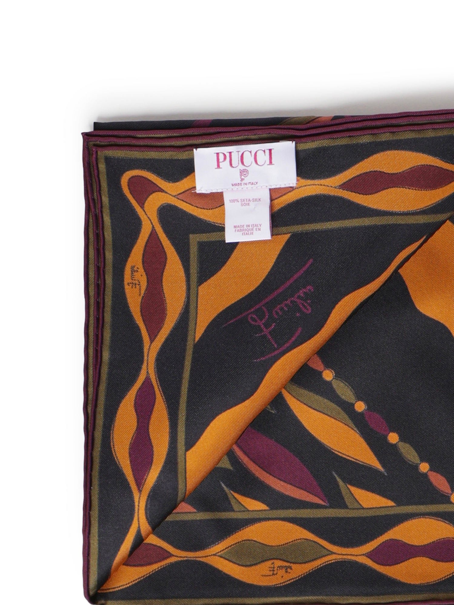 Carré in seta con mix di stampe 6UGB41 6UC113 PUCCI 