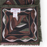 Pashmina in lana e seta in stampa Dune 6UGB70 6UC251 PUCCI 