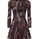 Abito in jersey lurex in stampa Iride 6UJG10 6U867011 PUCCI 