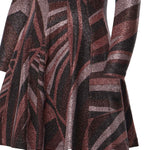 Abito in jersey lurex in stampa Iride 6UJG10 6U867011 PUCCI 