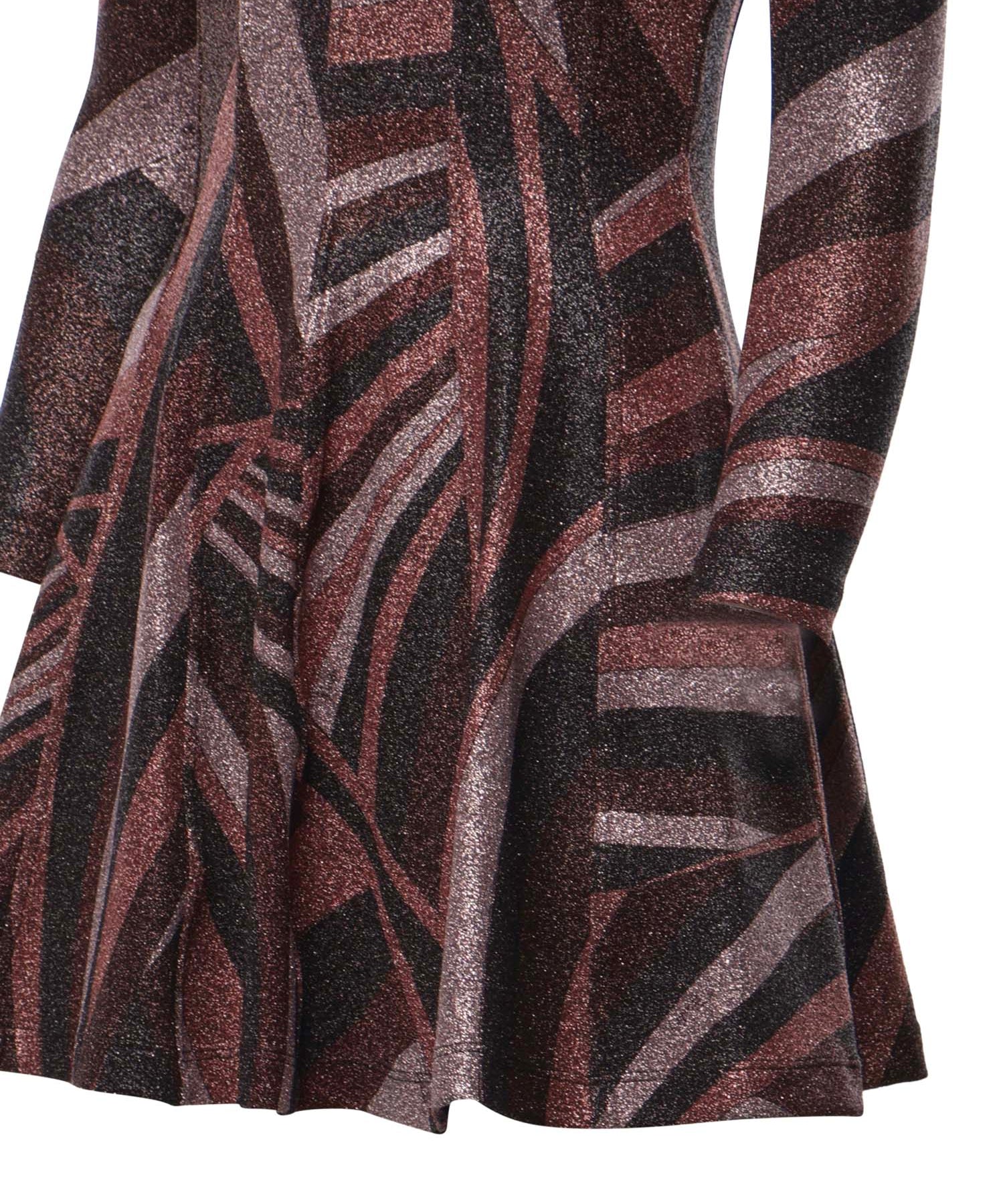 Abito in jersey lurex in stampa Iride 6UJG10 6U867011 PUCCI 