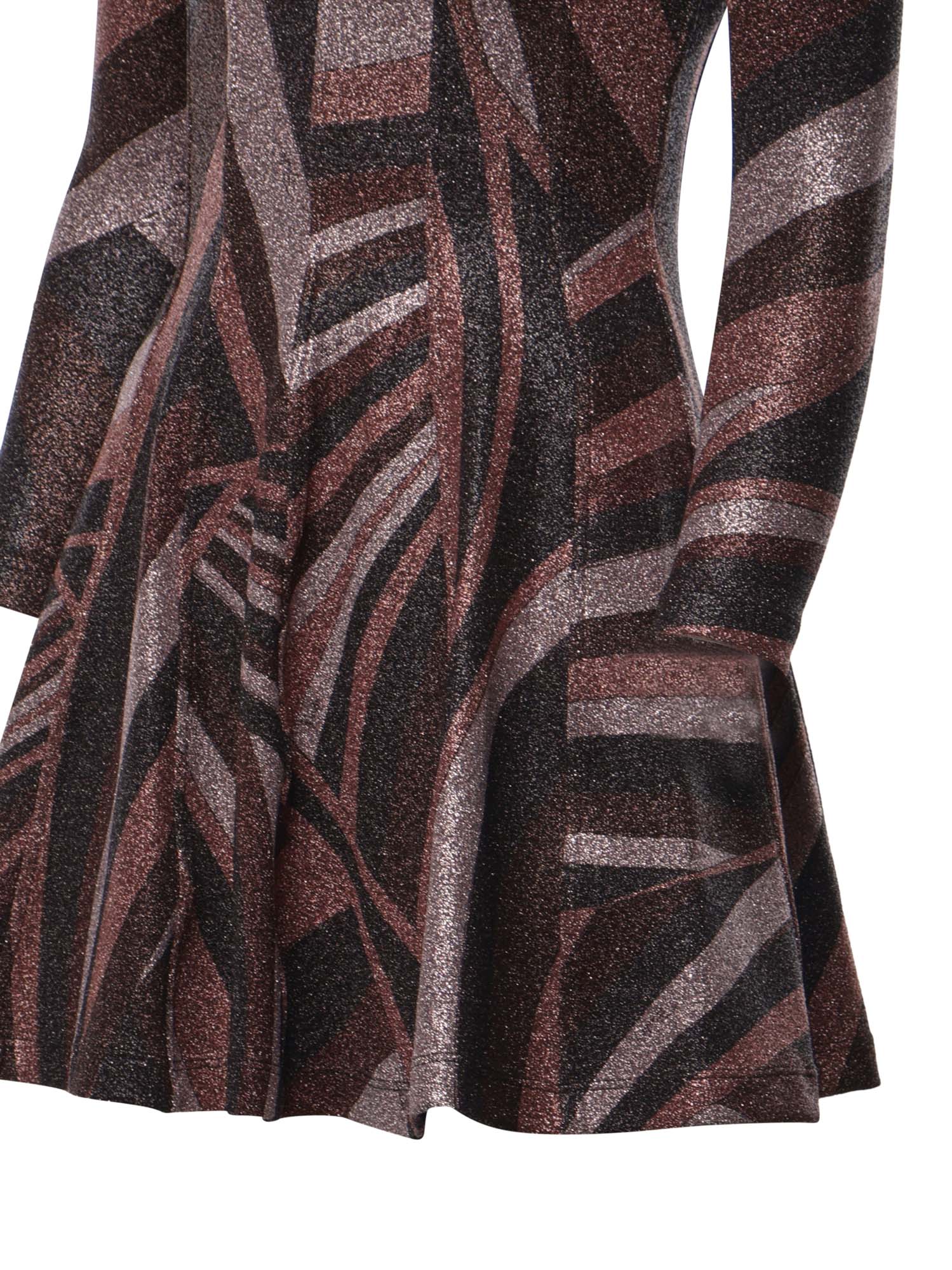Abito in jersey lurex in stampa Iride 6UJG10 6U867011 PUCCI 