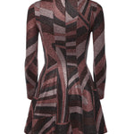 Abito in jersey lurex in stampa Iride 6UJG10 6U867011 PUCCI 
