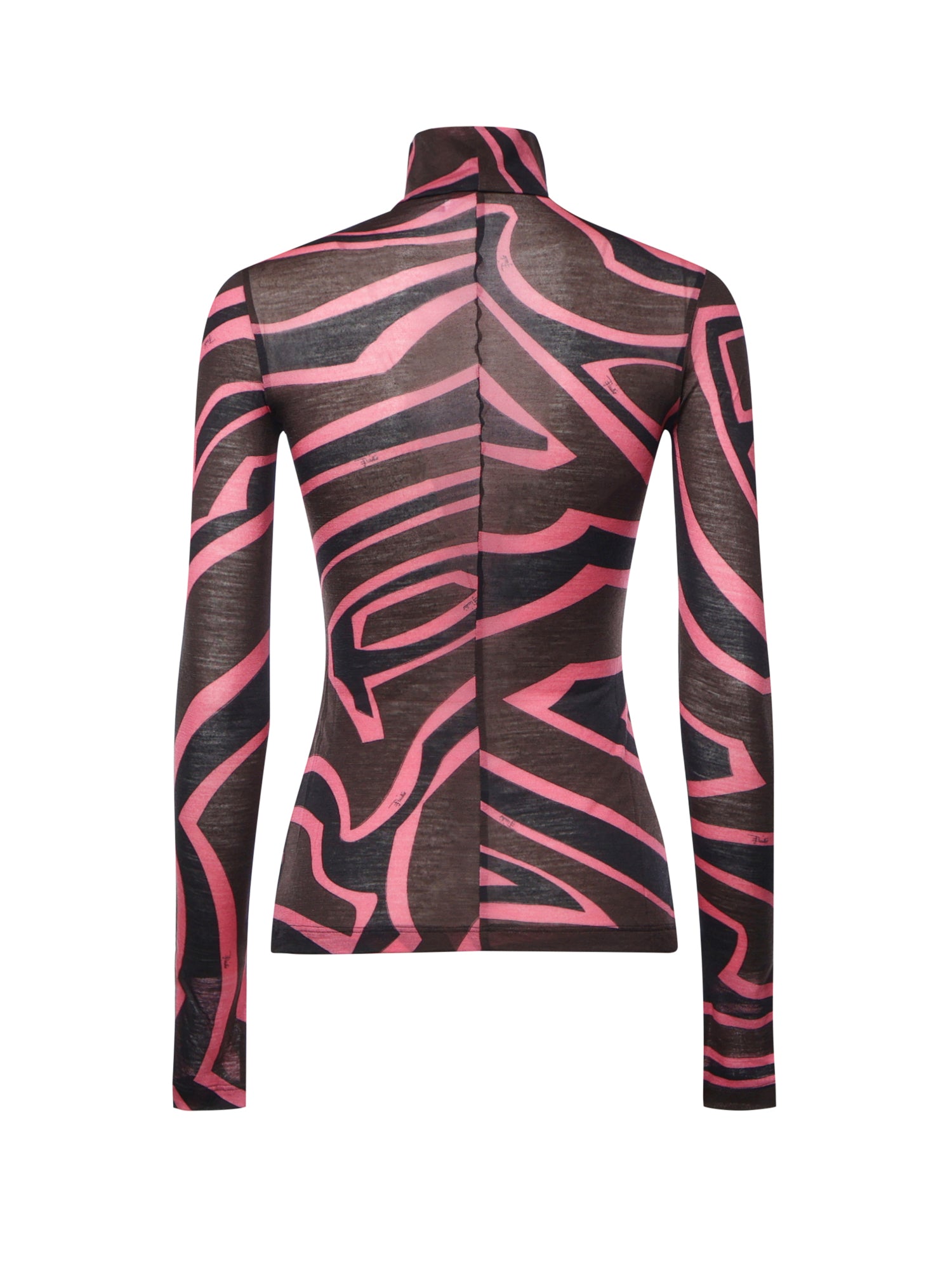 Top in jersey con stampa Labirinto 6UJM19 6U798018 PUCCI 