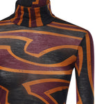 Top in jersey con stampa Labirinto 6UJM19 6U798019 PUCCI 