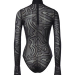 Body in tulle jacquard 6UJM70 6U715999 PUCCI 