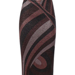 Gonna midi in jersey lurex con stampa Iride 6UJV10 6U867011 PUCCI 