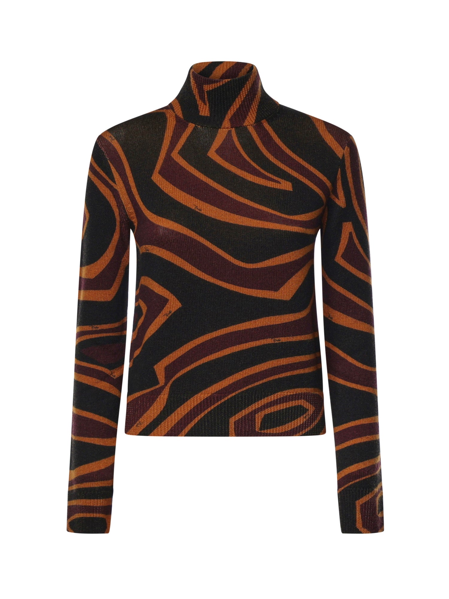 Pullover in lana con stampa Labirinto 6UKM73 6U960019 PUCCI 