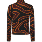 Pullover in lana con stampa Labirinto 6UKM73 6U960019 PUCCI 