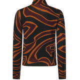Pullover in lana con stampa Labirinto 6UKM73 6U960019 PUCCI 