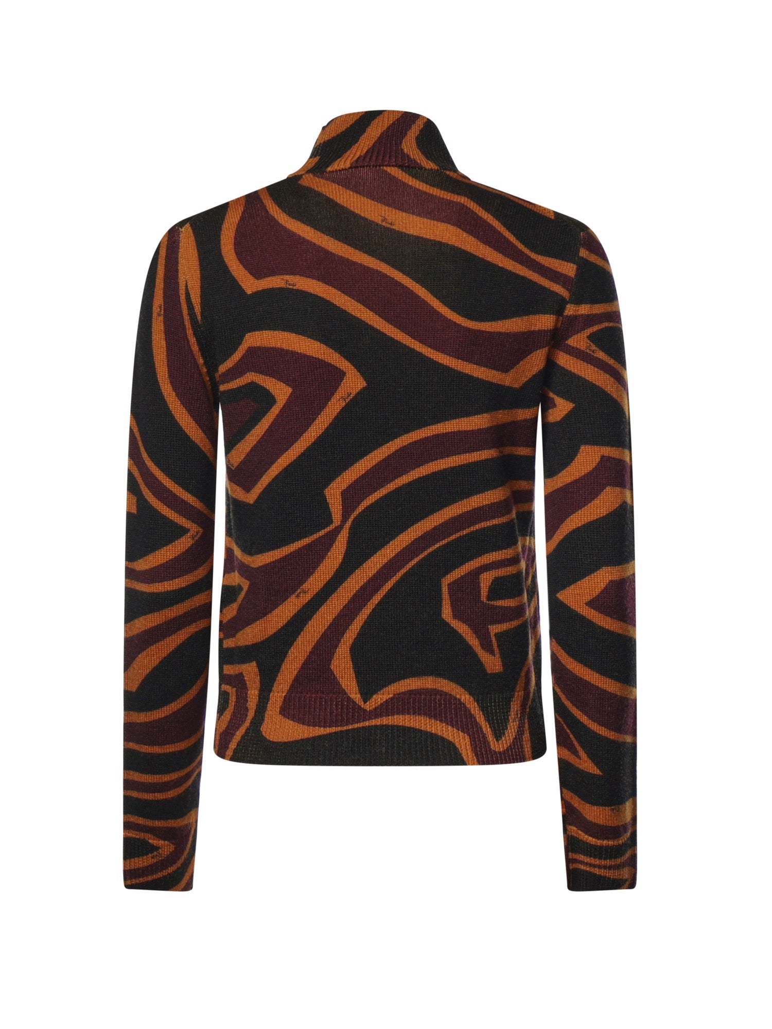 Pullover in lana con stampa Labirinto 6UKM73 6U960019 PUCCI 