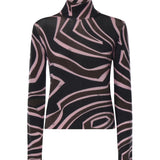 Pullover in lana con stampa Labirinto 6UKM73 6U960020 PUCCI 