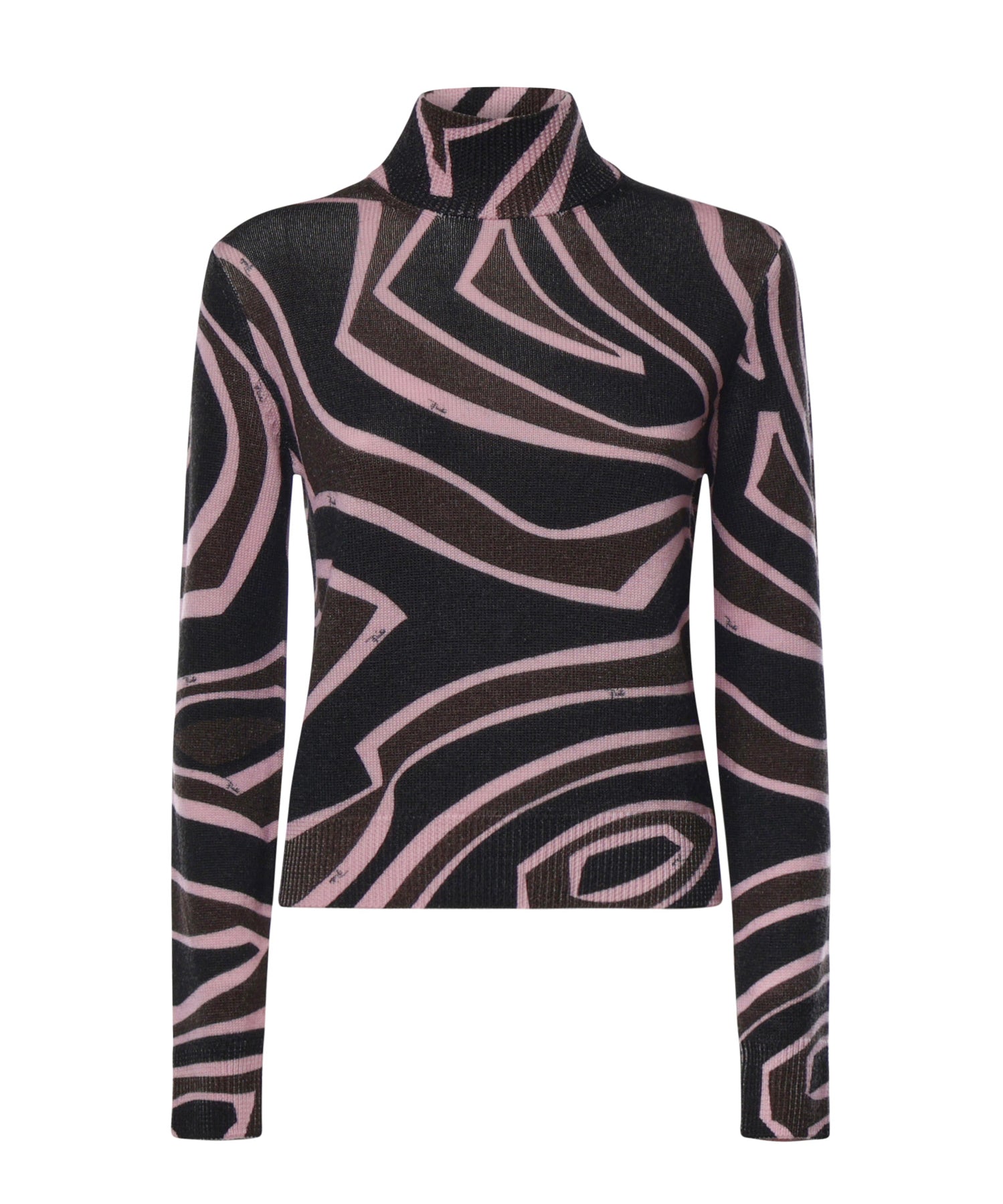 Pullover in lana con stampa Labirinto 6UKM73 6U960020 PUCCI 