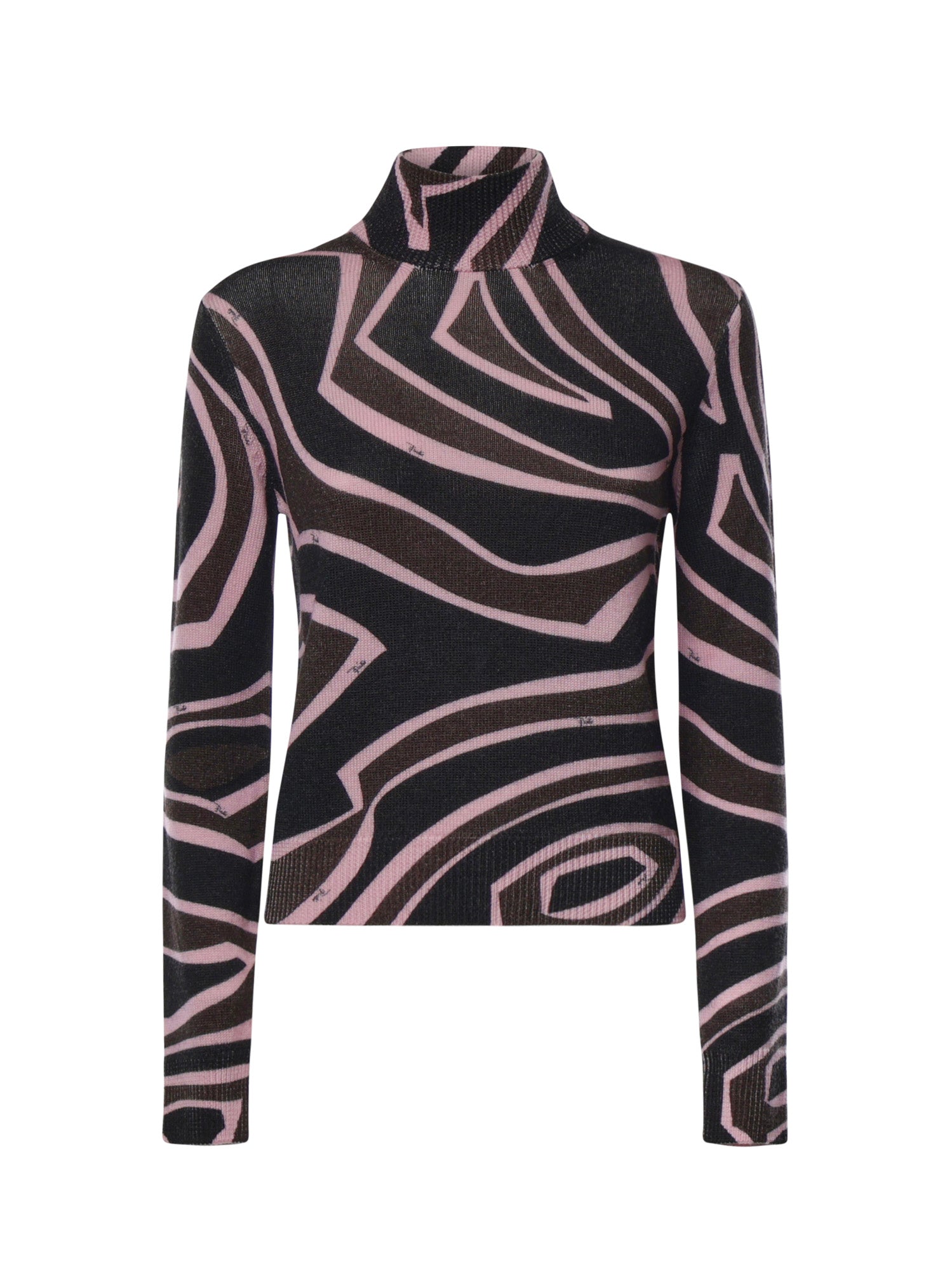 Pullover in lana con stampa Labirinto 6UKM73 6U960020 PUCCI 