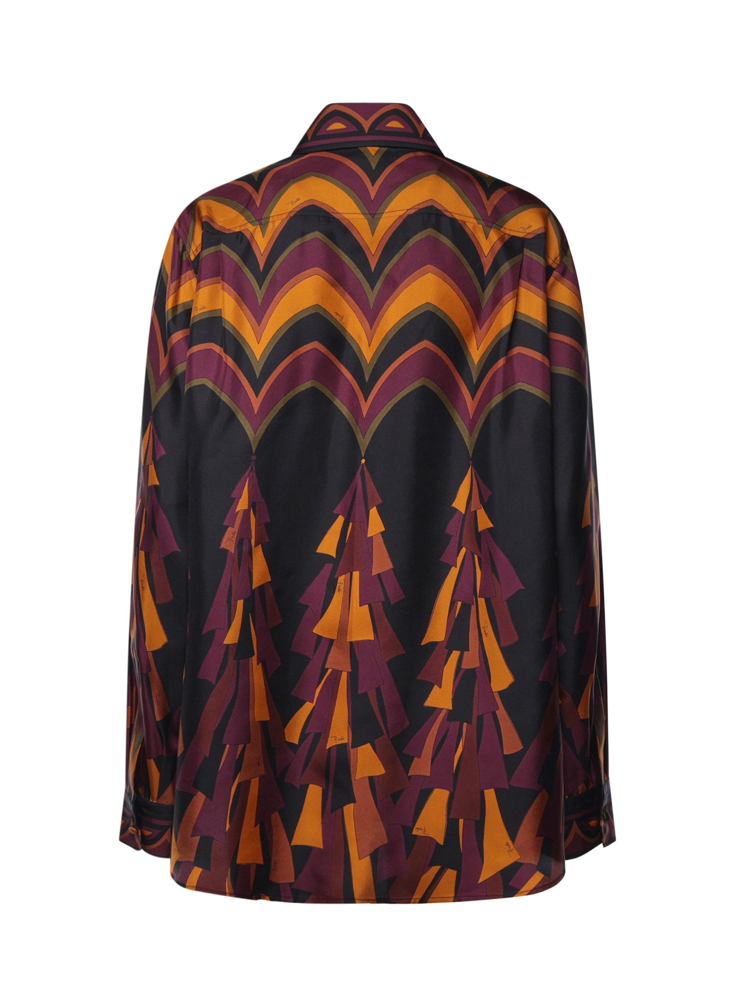 Camicia in seta stampa Baiadera<BR/> 6URJ10 6U841075 PUCCI 