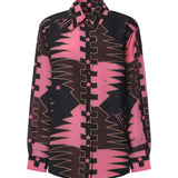 Camicia in seta con stampa Valdimontone 6URJ12 6U823050 PUCCI 