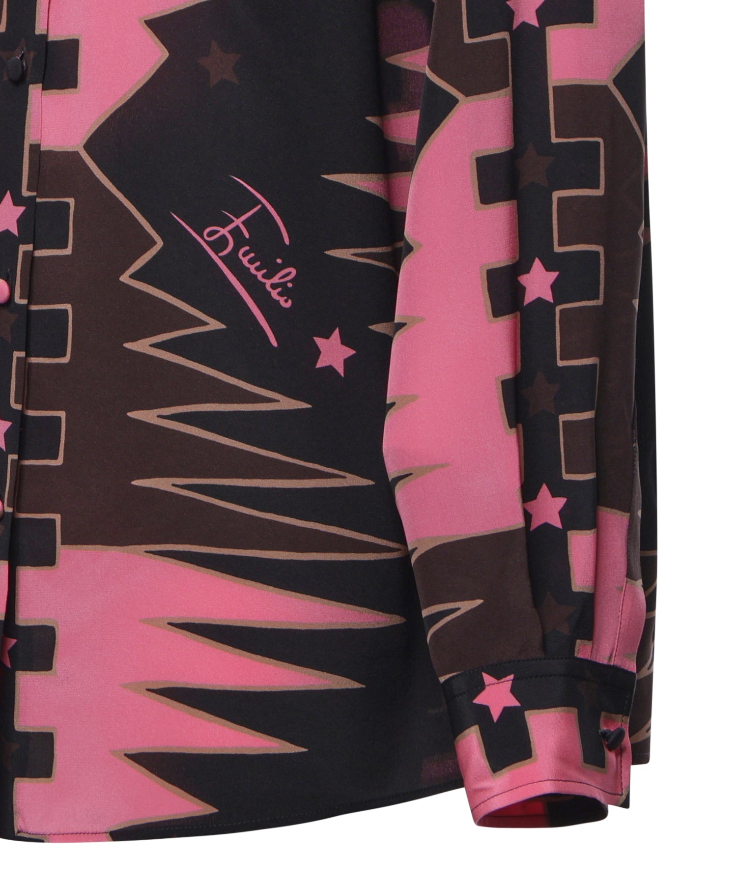 Camicia in seta con stampa Valdimontone 6URJ12 6U823050 PUCCI 