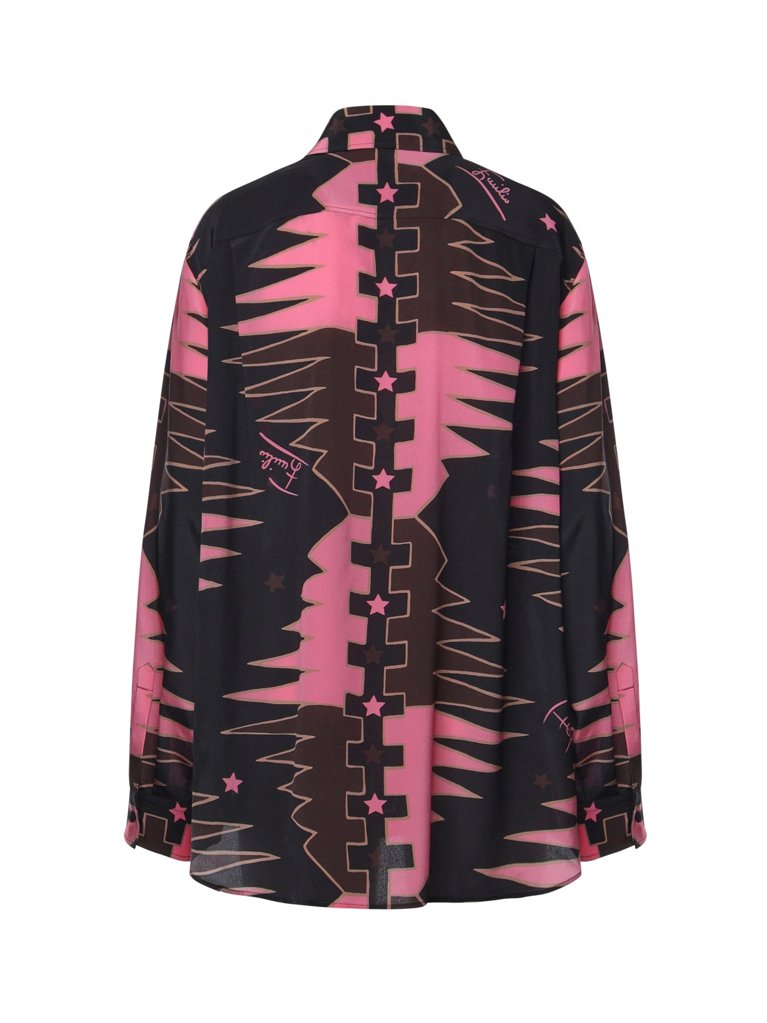 Camicia in seta con stampa Valdimontone 6URJ12 6U823050 PUCCI 