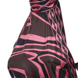 Top foulard in seta con stampa Labirinto 6URM20 6U741018 PUCCI 