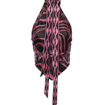 Top foulard in seta con stampa Labirinto 6URM20 6U741018 PUCCI 