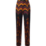 Pantaloni in seta stampa Baiadera 6URT10 6U841075 PUCCI 