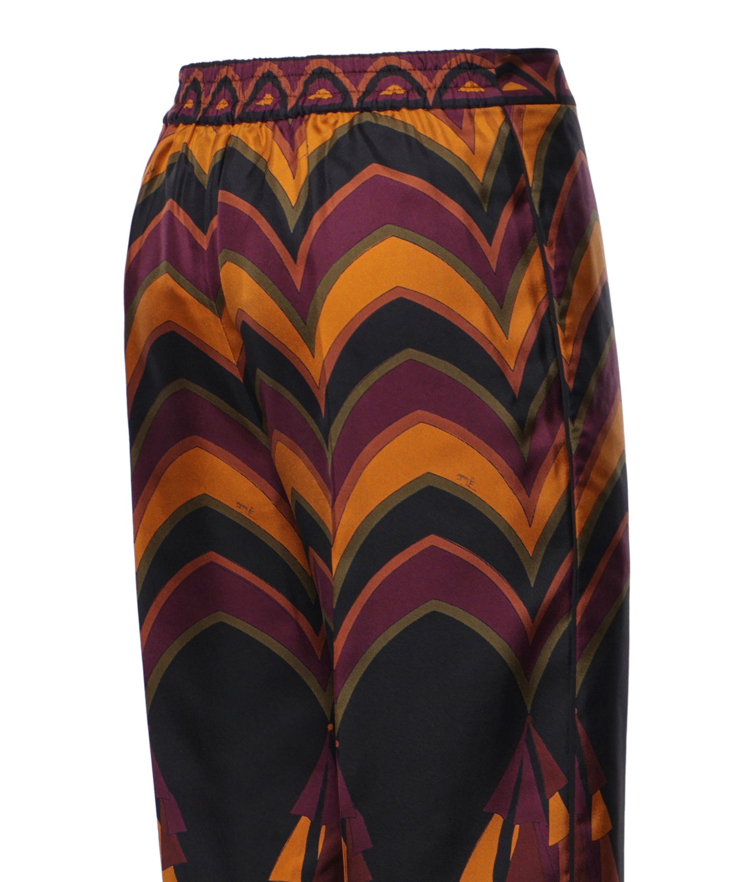 Pantaloni in seta stampa Baiadera 6URT10 6U841075 PUCCI 