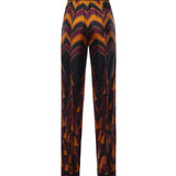 Pantaloni in seta stampa Baiadera 6URT10 6U841075 PUCCI 