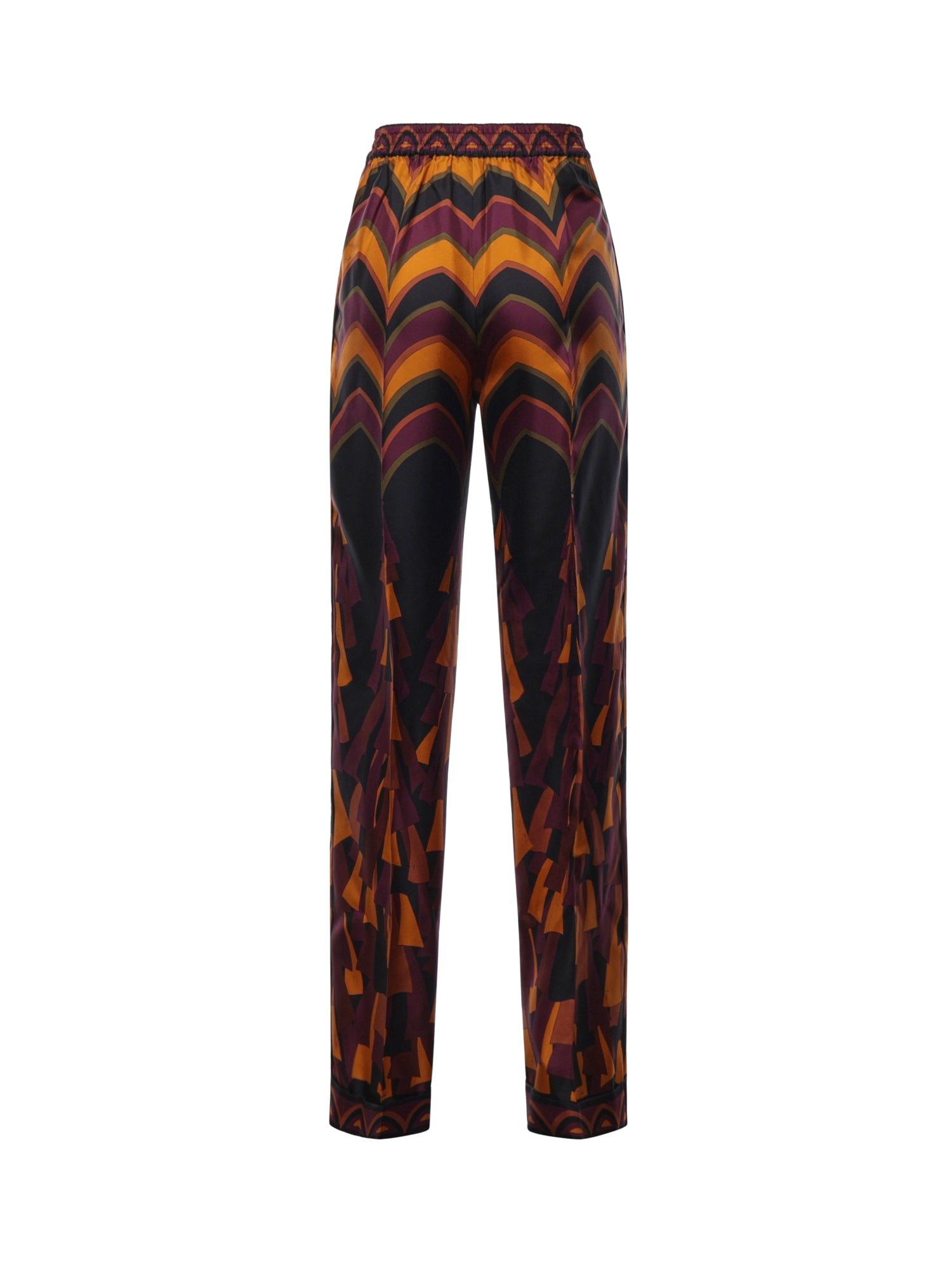 Pantaloni in seta stampa Baiadera 6URT10 6U841075 PUCCI 