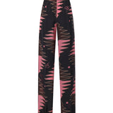 Pantalone in seta con stampa Valdimontone 6URT11 6U823050 PUCCI 