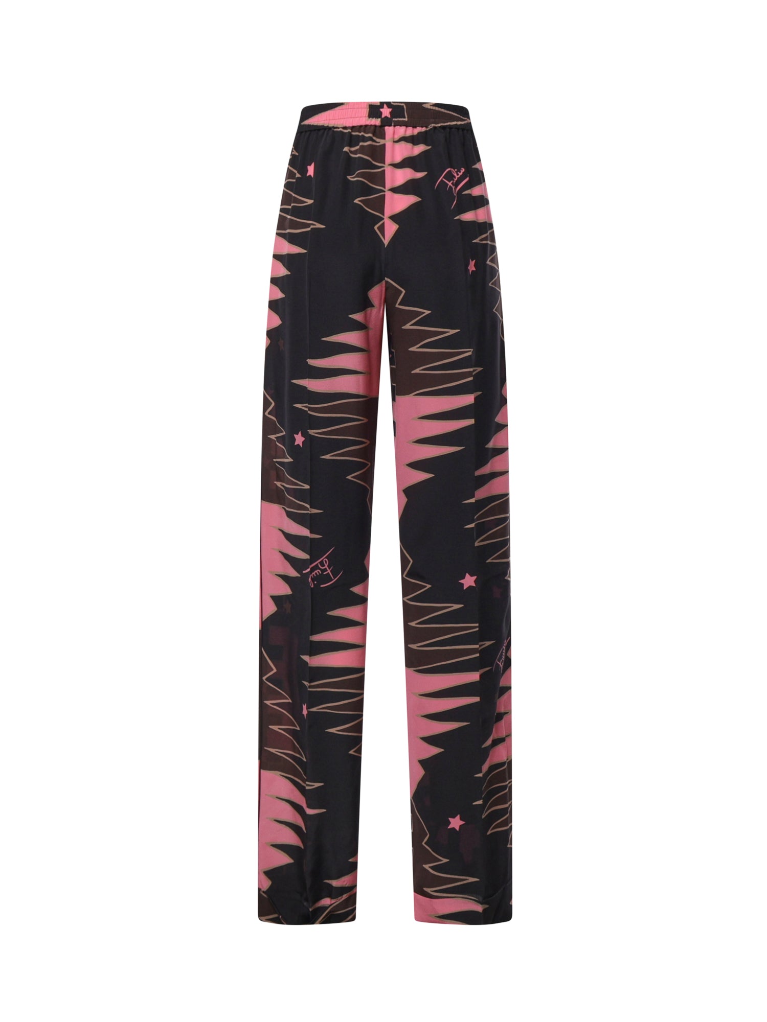 Pantalone in seta con stampa Valdimontone 6URT11 6U823050 PUCCI 