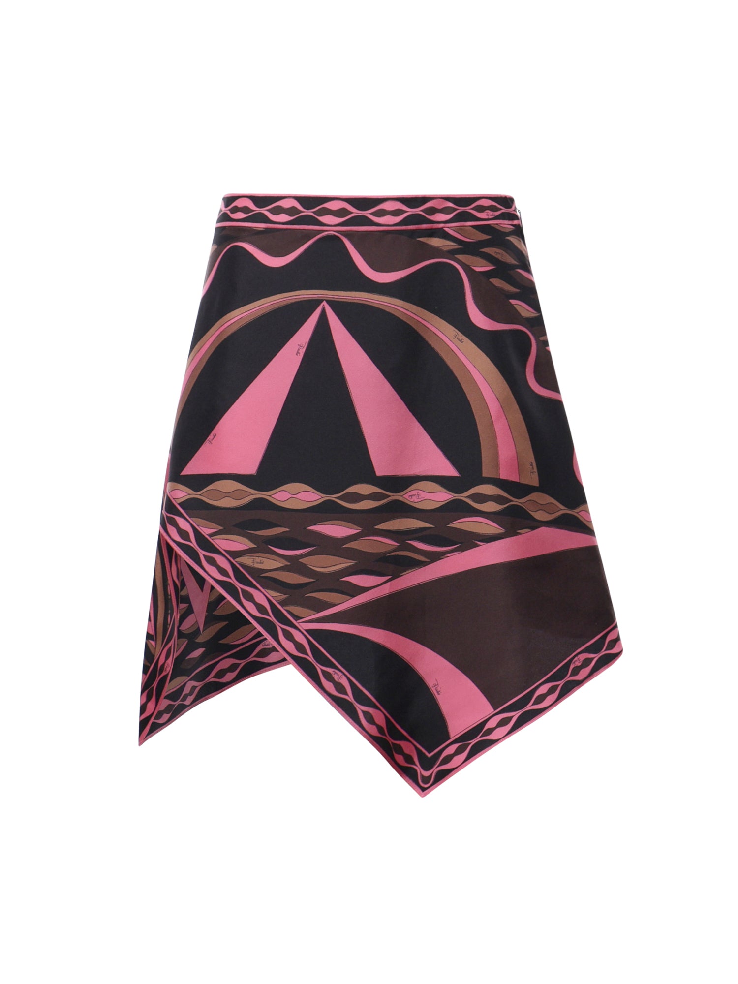 Gonna in seta con stampa Dune 6URV86 6U784058 PUCCI 