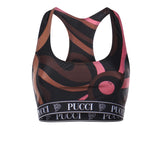 Top sportivo con stampa Marmo 6UTP59 6U765002 PUCCI 