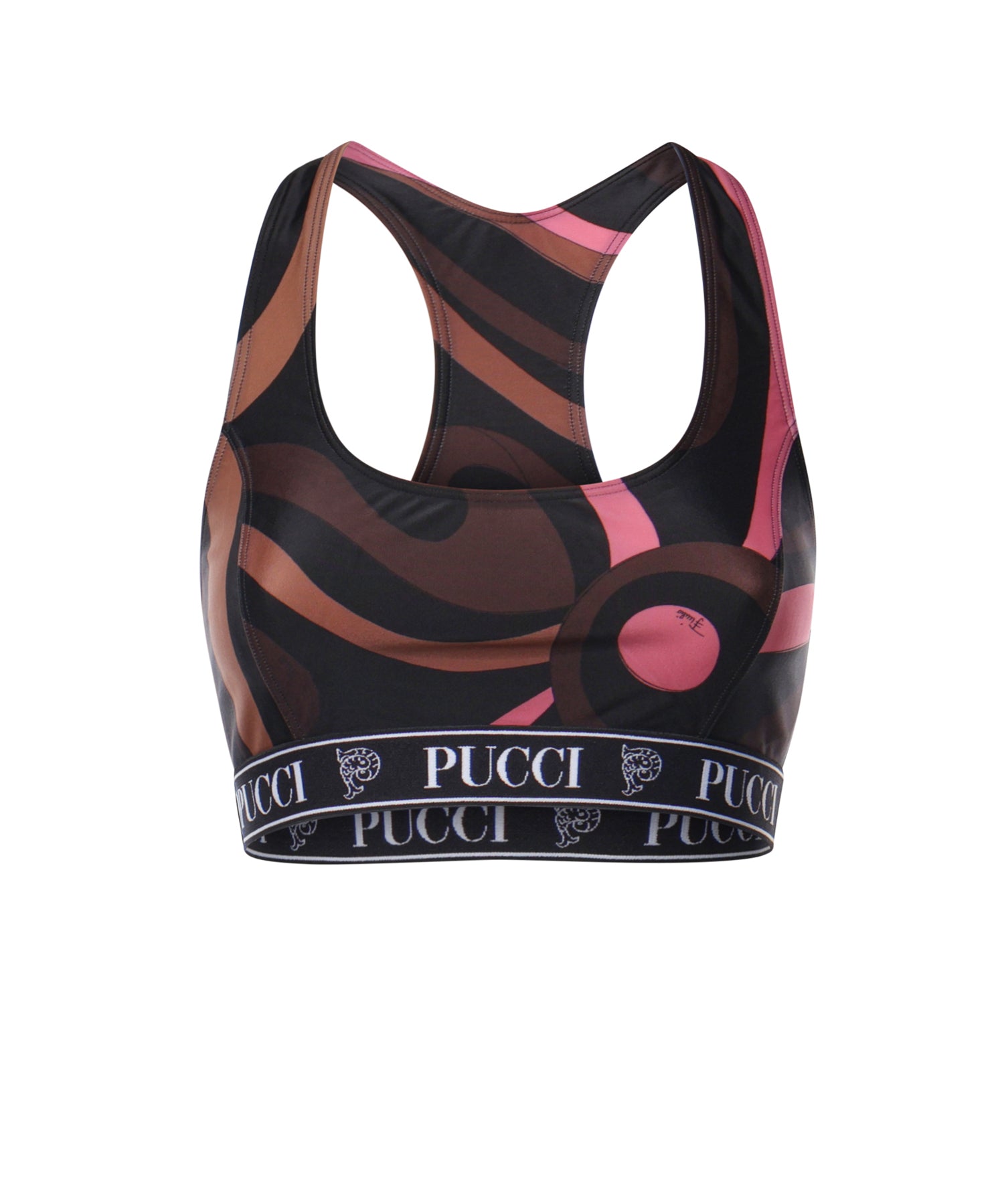 Top sportivo con stampa Marmo 6UTP59 6U765002 PUCCI 
