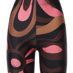 Leggings con stampa Marmo 6UTT21 6U765002 PUCCI 