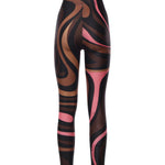 Leggings con stampa Marmo 6UTT21 6U765002 PUCCI 