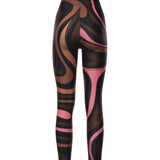 Leggings con stampa Marmo 6UTT21 6U765002 PUCCI 