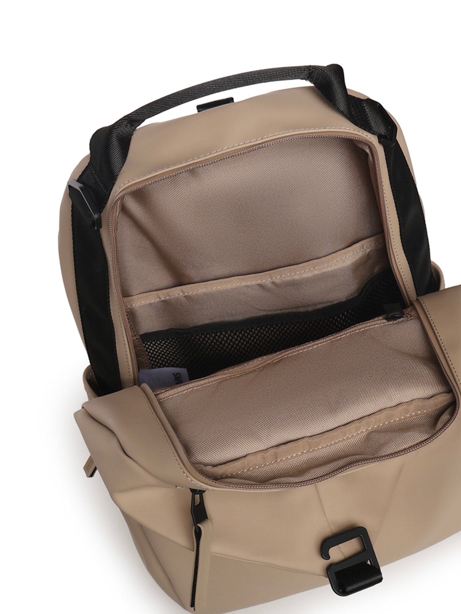 Clip Front Backpack 14890 BEIGE RAINS 