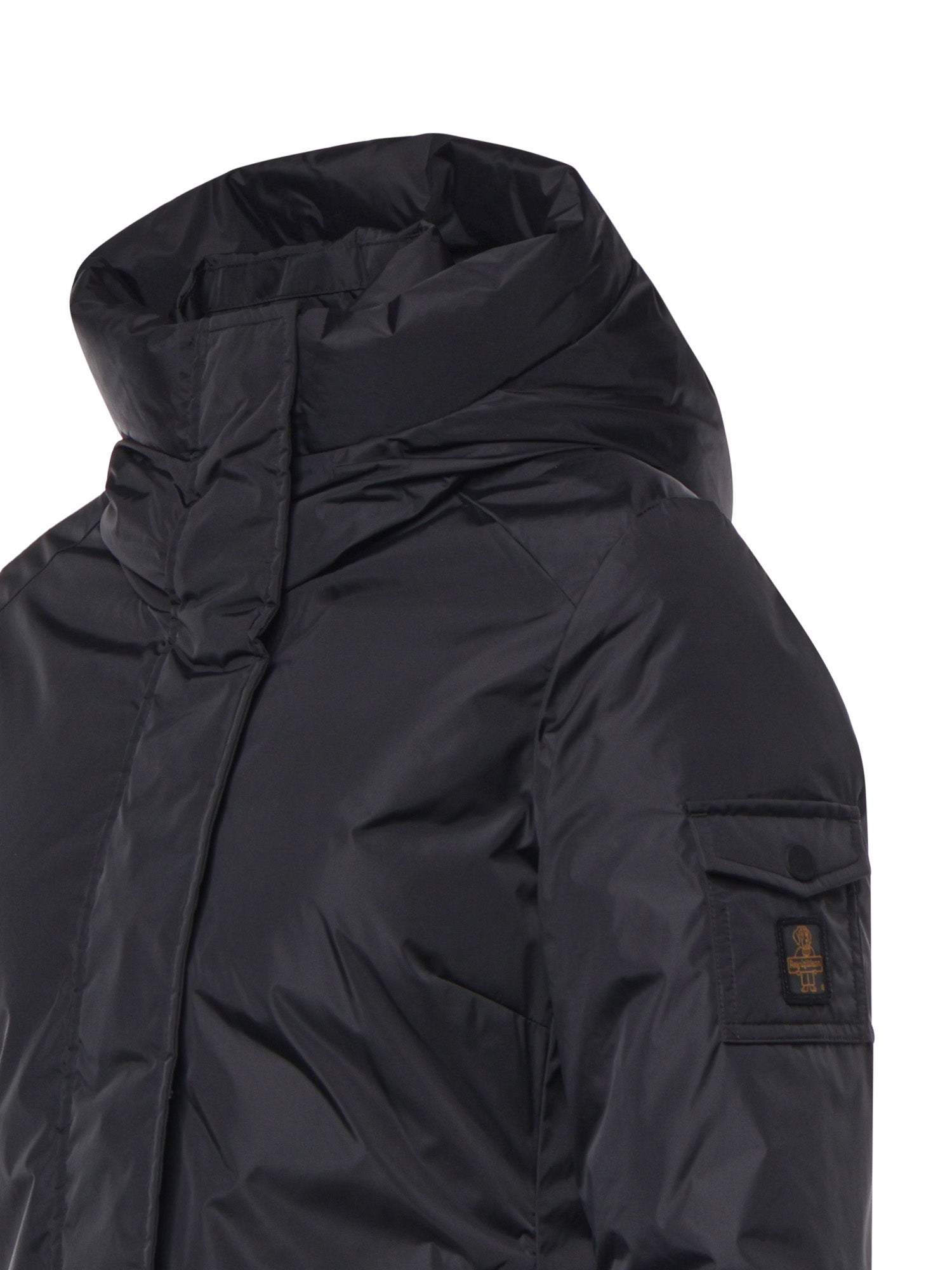 Giacca tecnica lunga con cappuccio W86100 NY0216G06000 REFRIGIWEAR 