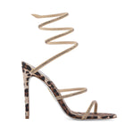 Sandali Cleo Animalier con strass C12899 105R001Y450 RENÉ CAOVILLA 