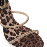 Sandali Cleo Animalier con strass C12899 105R001Y450 RENÉ CAOVILLA 