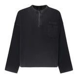 T-shirt Henley in cotone MLM100907 06 REPRESENT 