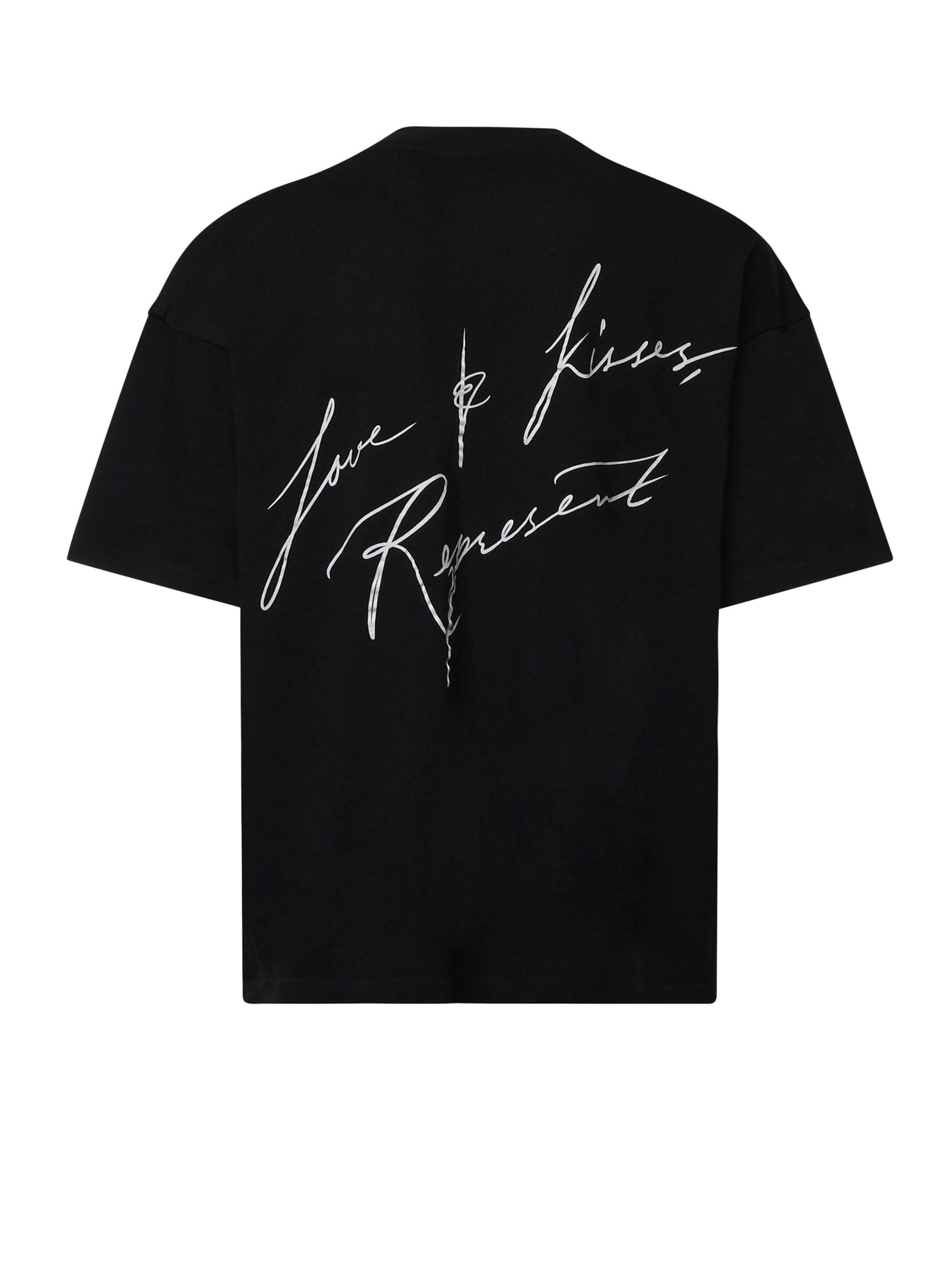 T-shirt Love and Kisses in cotone MLM101143 01 REPRESENT 