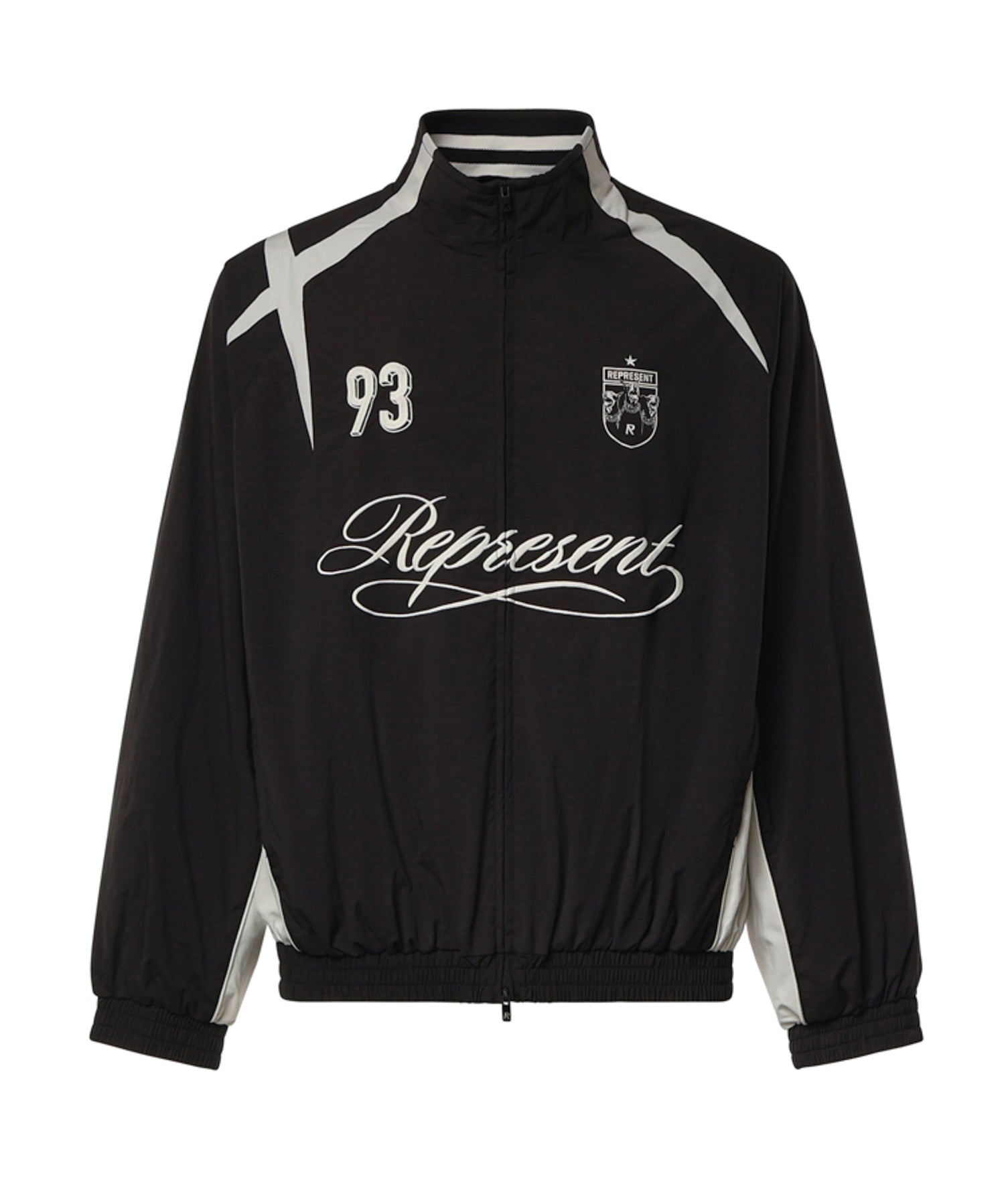 Felpa con logo in misto nylon MLM101196 01 REPRESENT 