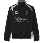 Felpa con logo in misto nylon MLM101196 01 REPRESENT 