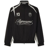 Felpa con logo in misto nylon MLM101196 01 REPRESENT 