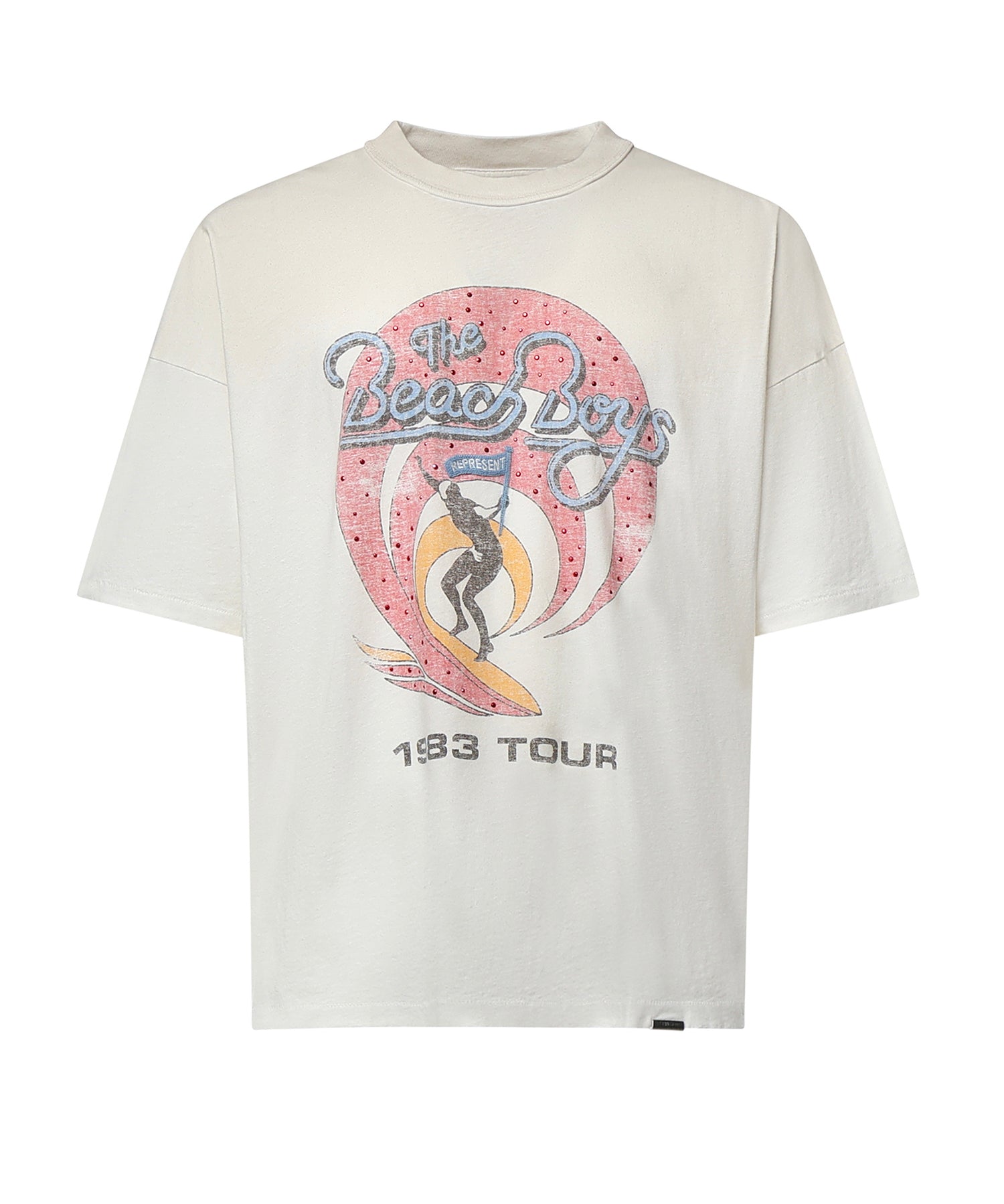 T-shirt Represent x Beach Boys Tour in cotone MLM101225 30 REPRESENT 
