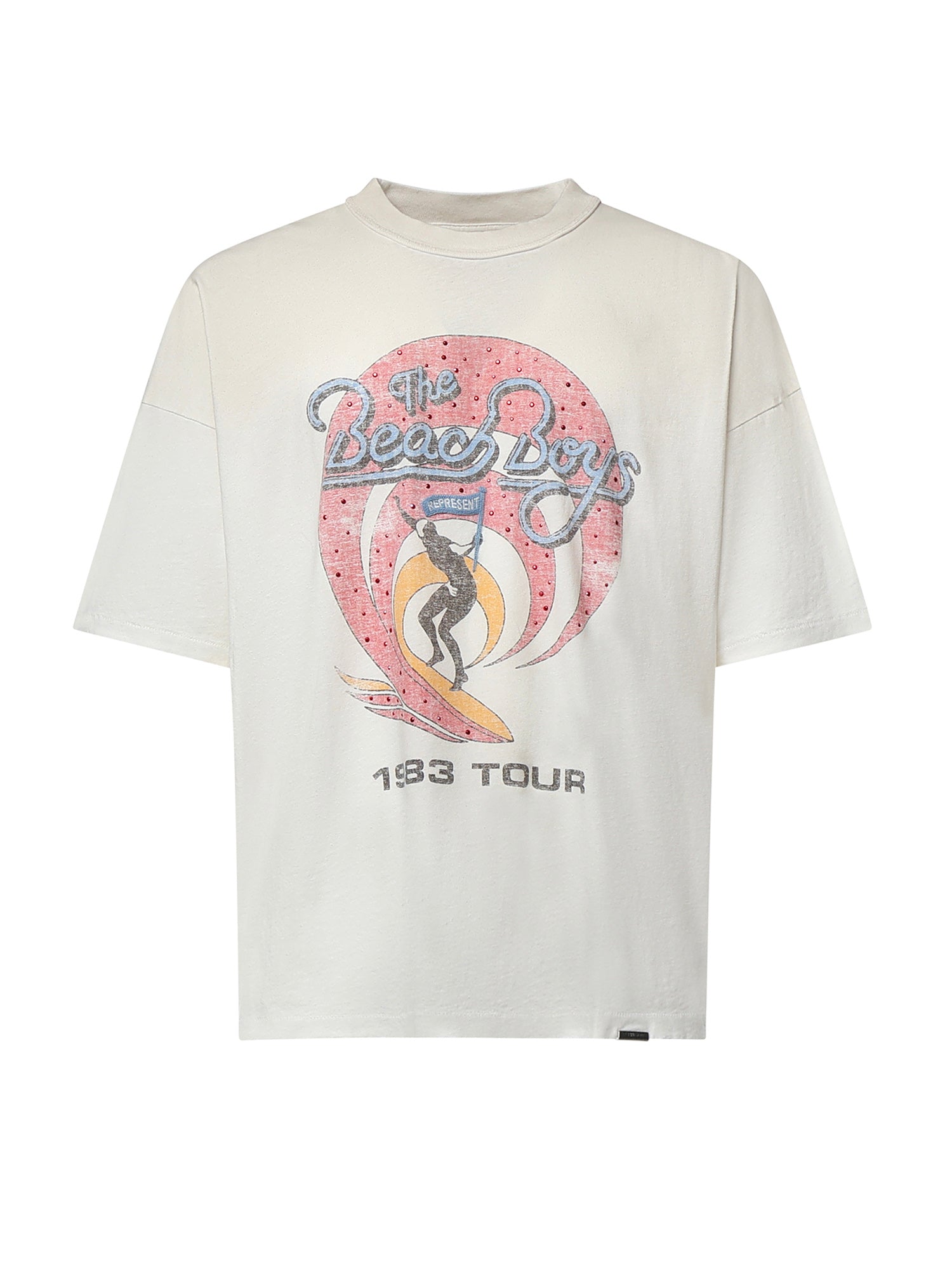 T-shirt Represent x Beach Boys Tour in cotone MLM101225 30 REPRESENT 