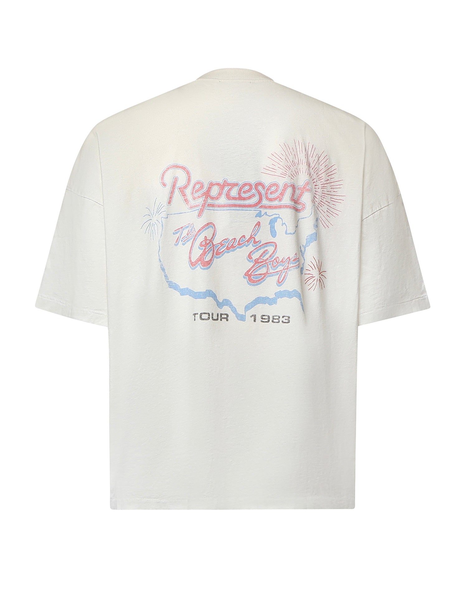 T-shirt Represent x Beach Boys Tour in cotone MLM101225 30 REPRESENT 