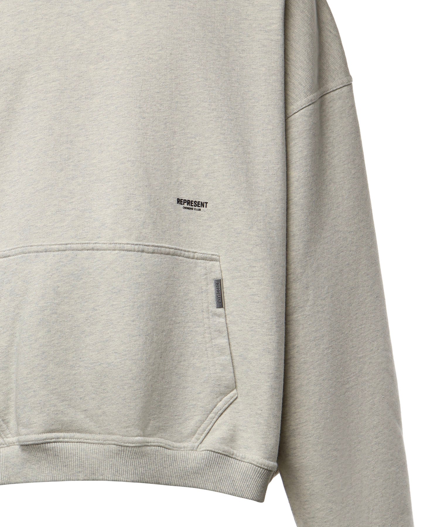 Felpa in cotone con logo OCM100041 30 REPRESENT 