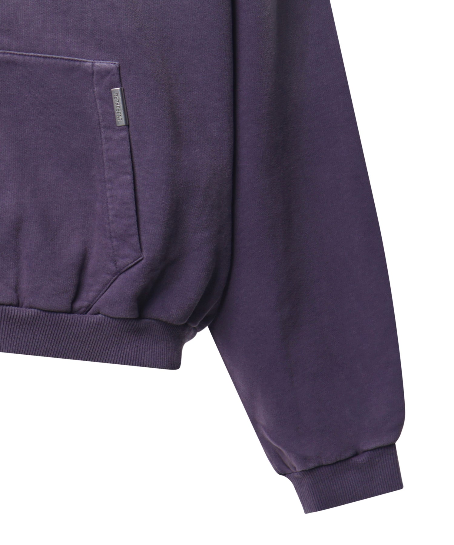Felpa Owners con zip in cotone<BR/> OCM100071 43 REPRESENT 